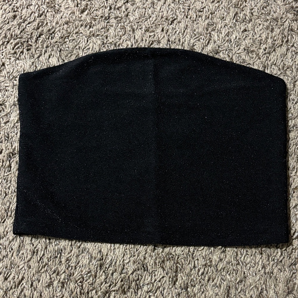 Wild Fable Classic Black Crop Top